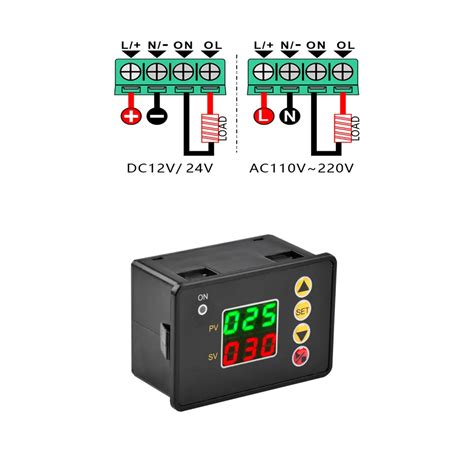 Programmierbare Digitale Zeit Verz Gerung Relais Ac V V Dc V