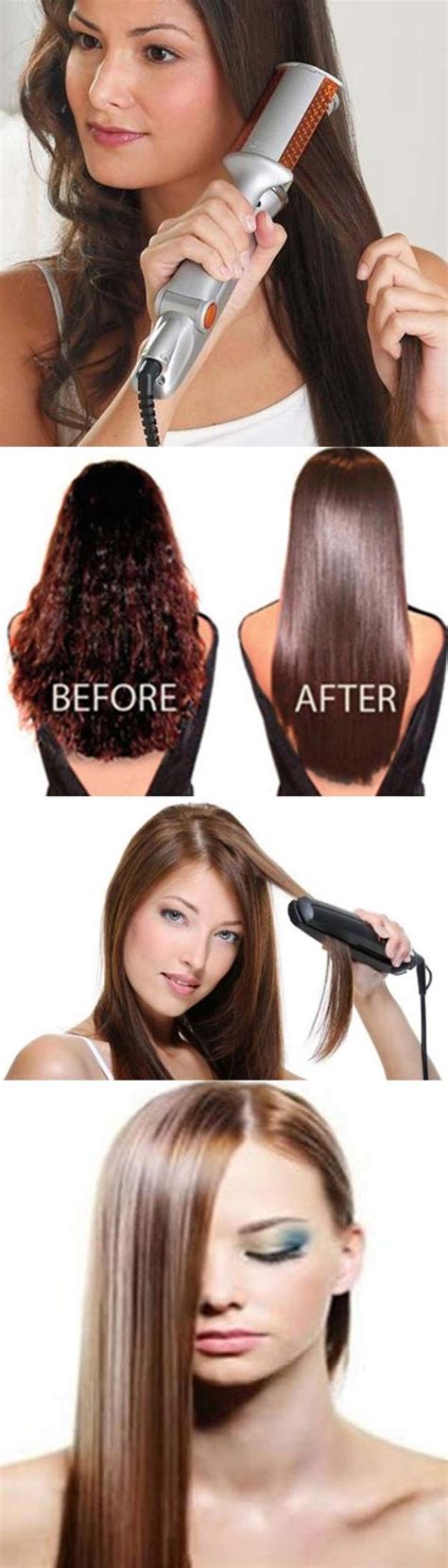 Hair Straightening Tutorials How To Straighten Hair Looking For The