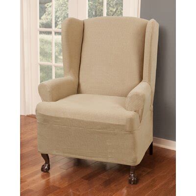 Wing Chair Slipcovers You'll Love in 2020 | Wayfair