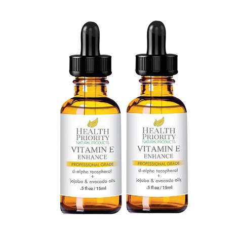 100% Natural & Organic Vitamin E Oil | Health Priority Natural Products