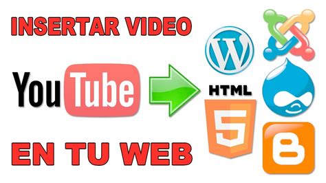 Cómo Insertar un VIDEO de YouTube HTML En mi página web WordPress