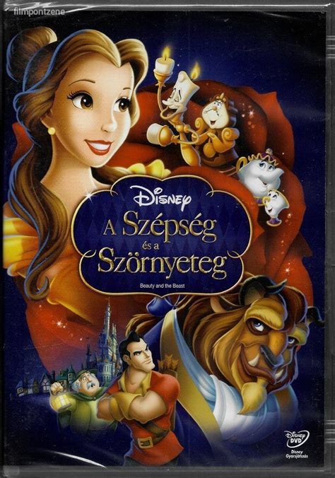 A Szépség és A Szörnyeteg 1991 Dvd Új Intercom Kiadású Disney Rajzfilm