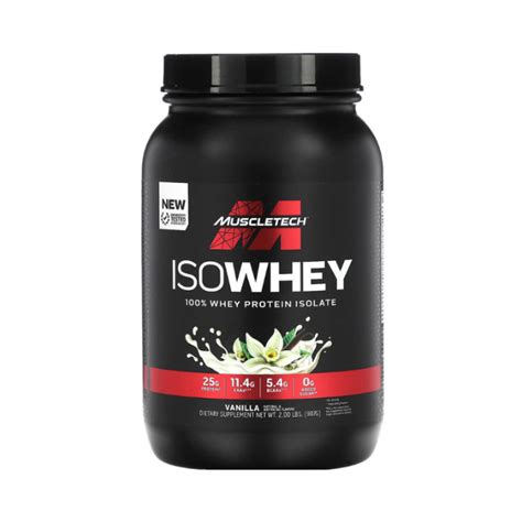 Buy Muscletech Isowhey Whey Protein Powder Vanilla Lb Online At