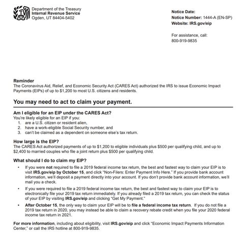 Still Waiting For A Stimulus Payment Look Out For This IRS Letter