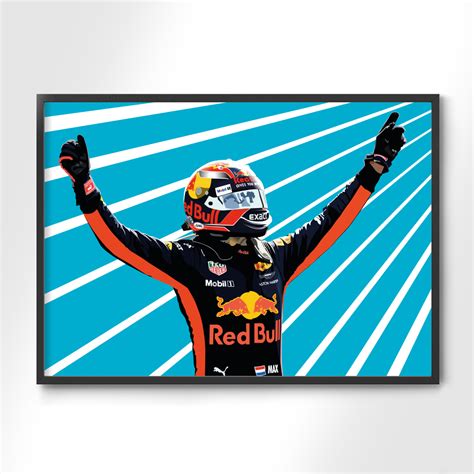 Max Verstappen - Grand Prix Art