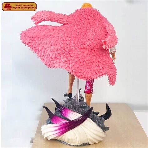 Anime One Piece Donquixote Doflamingo Joker Stand Big Pvc Figure Statue