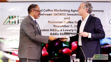 Midroc Investment Group Has Signed A Landmark Bilateral Coffee