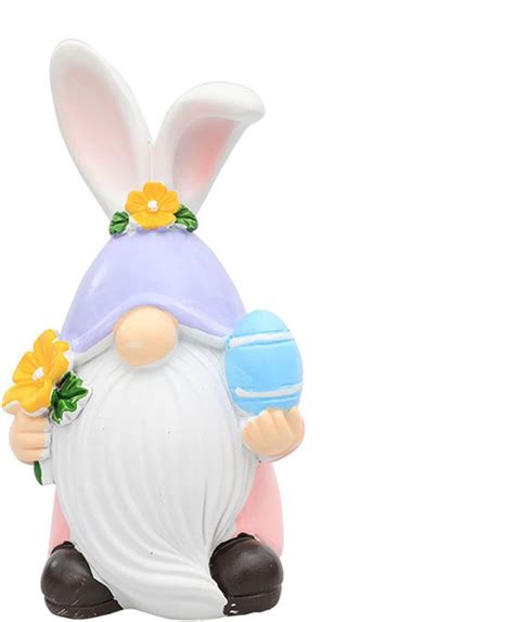 Amazon De Osterzwerg Hase Beleuchtete Statue Heimhase Dekoration