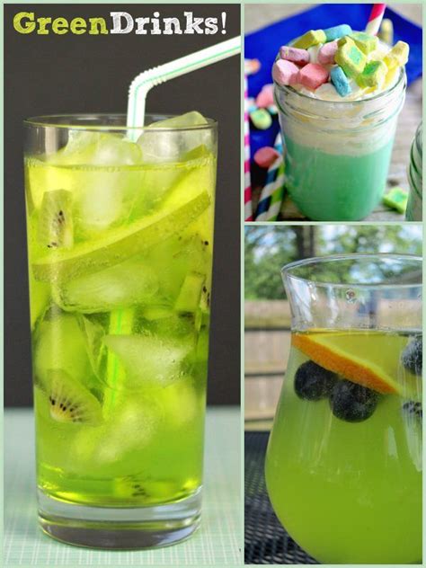 Green Drink Recipes for St. Patrick's Day and Spring! - The Weary Chef