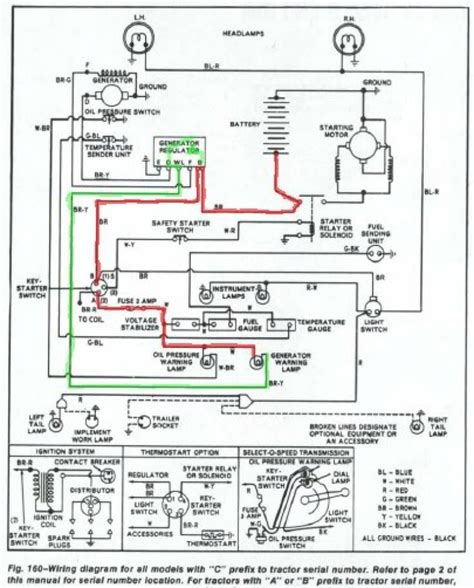 Ford Model Da C Tractor Wire Diagram Ford Electr