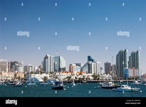 San Diego Skyline Stock Photo - Alamy