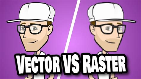 Vector Vs Raster When To Use Them In Animation Youtube