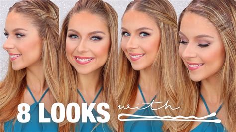 8 HAIRSTYLES USING BOBBY PINS TUTORIAL YouTube