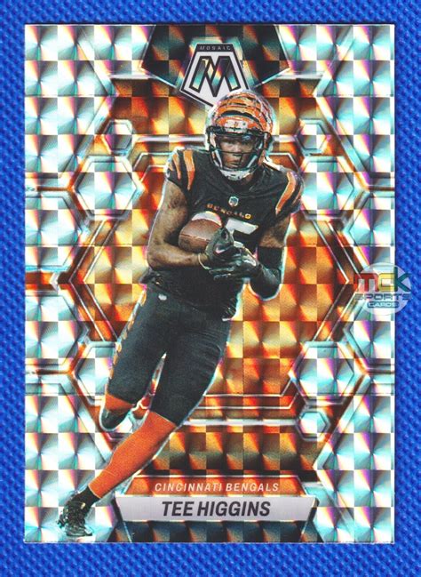 TEE HIGGINS 2023 Mosaic Football Mosaic Prizm 42 Cincinnati Bengals EBay