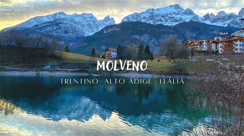 Molveno Trentino Alto Ádige Itália YouTube