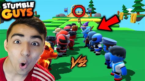 El Reto M S Pico De Rojos Vs Azules En Stumble Guys Jugadas