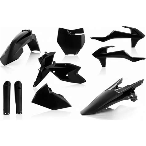 Kit Plastiques Complet Acerbis Ktm Noir Kit Plastique