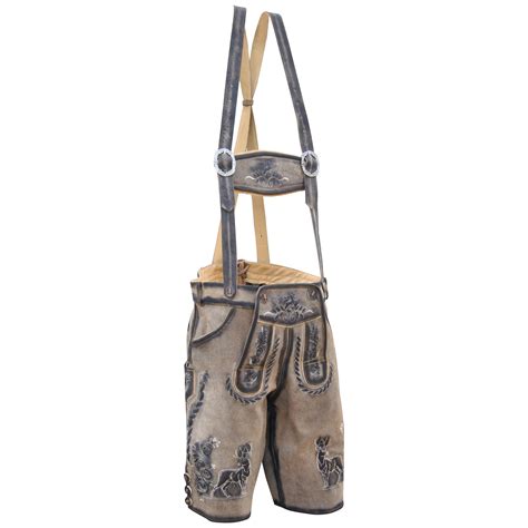 Trachten German Lederhosen Shaded Wild Brown Lederhosen Wears