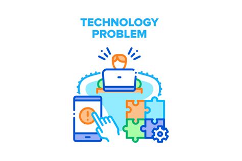 Technology Problem Solve Vector Concept Graphic By Pikepicture