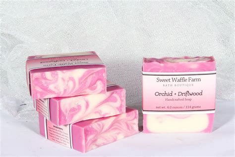 Orchid Driftwood Luxury Soap Sweet Waffle Farm