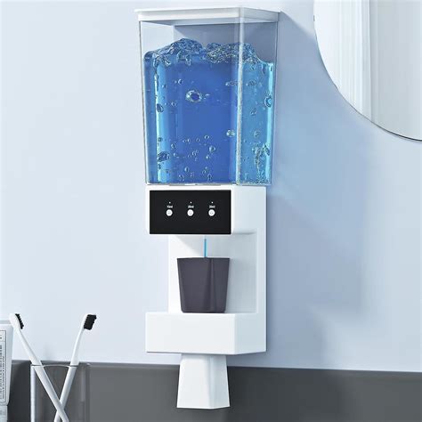 Automatic Mouthwash Dispenser Touchless 700ml 23 67 Oz For Bathroom