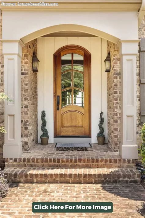 Top 50 Outside Front Door Entrance Decorating Ideas