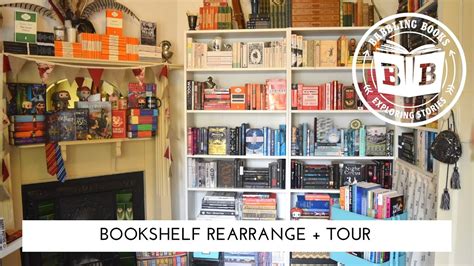 Bookshelf Rearrange Tour YouTube