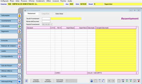 Conta Programa De Comptabilitat I Fiscalitat Per Empreses I Assessories