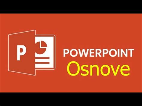 Kako Napraviti Prezentaciju U PowerPoint U YouTube