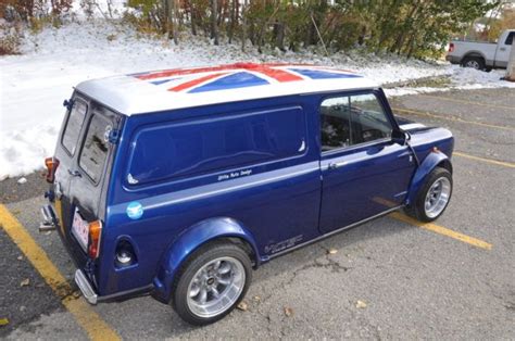 Honda B18 Swapped 1968 Austin Mini Panel Van Mini Cooper Classic Van Mini Trucks