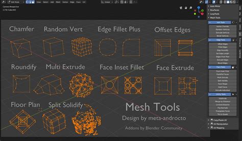 Mesh edit tools 2.8 - Released Scripts and Themes - Blender Artists ...