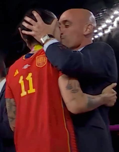 Deluded Spain Fa Chief Luis Rubiales Sends Video Of Jenni Hermoso To