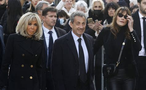 Photo Brigitte Macron Nicolas Sarkozy Et Sa Femme Carla Bruni