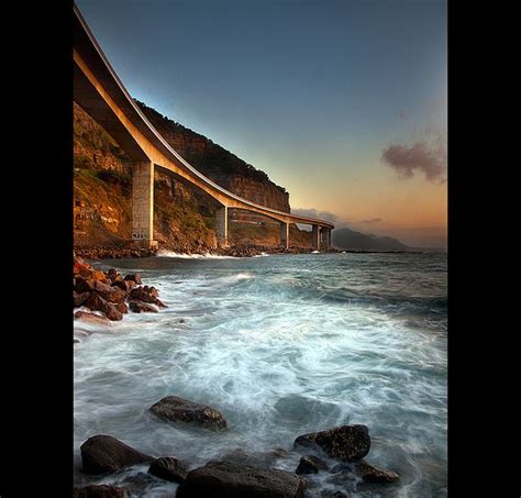 Spectacular photo of the Sea Cliff Bridge. Sea Cliff Bridge, Gods ...