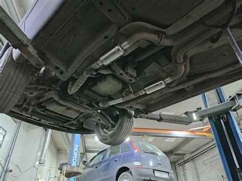 Ремонт глушителя Ωмеги — Opel Omega B, 2,6 л, 2003 года | визит на ...