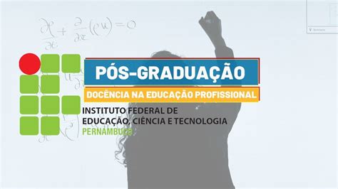 Ifpe Abre Inscrições Para 200 Vagas Em Pós Graduação A Distância Na área Da Educação Pebsp