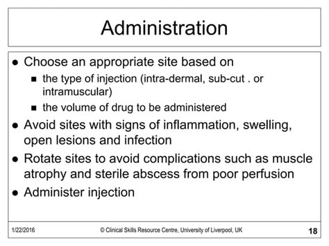 Subcutaneous Injection Technique