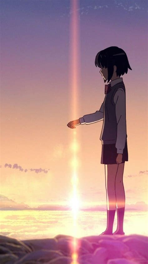 Kimi No Nawa Your Name Wallpaper Couple Wallpaper Anime Scenery Wallpaper Wallpaper