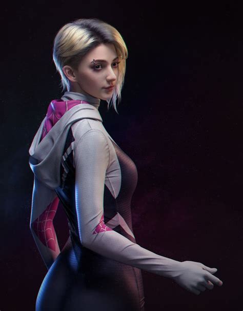 Gwen Stacy Pop Cg On Artstation At Artwork