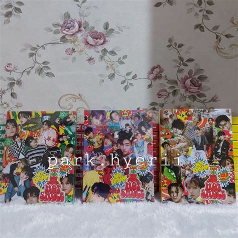 Jual NCT DREAM HOT SAUCE FULL ALBUM CRAZY BORING CHILLING SEALED