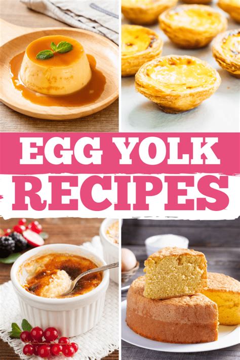 30 Egg Yolk Recipes for Leftover Egg Yolks - Insanely Good