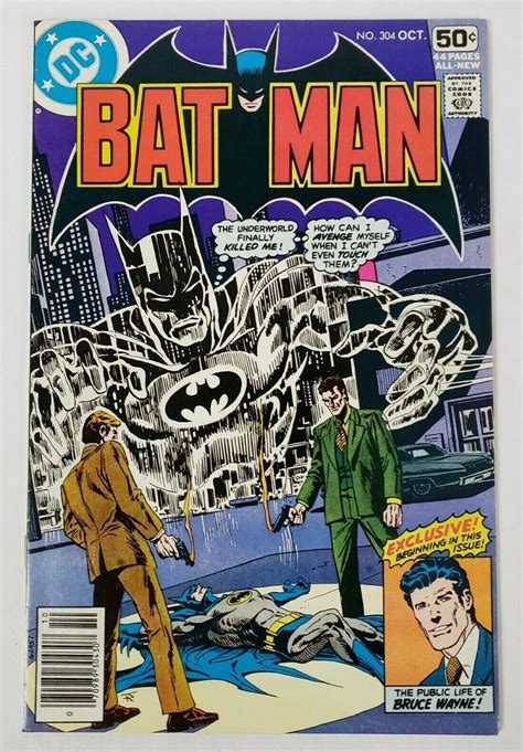 1978 BATMAN Comic Book 304 original vintage retro DC Comics | Etsy