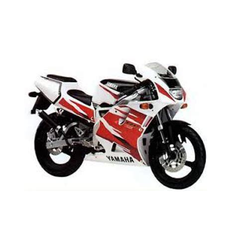 Yamaha Tzr 125 Rr Rs Motorbike Stickers White Colour Star Sam