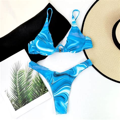 Yipinpay Sexy Bikini Set Micro Women Swimsuit Female Swimwear Brazilian Push Up Swimming Suit