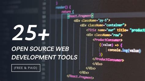 Best Open Source Web Development Tools Free Paid