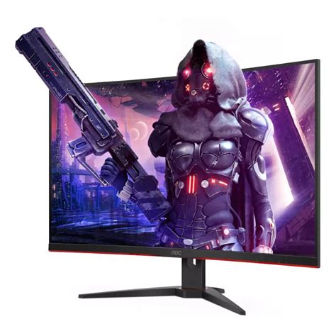 Геймърски Монитор AOC CQ32G2SE/BK, 32", VA, QHD 2560x1440, 165Hz, 1ms ...