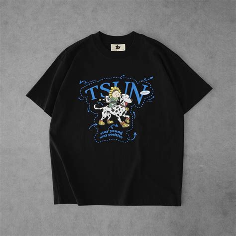 Tsun Dalmatian Tee Black Tsunsg