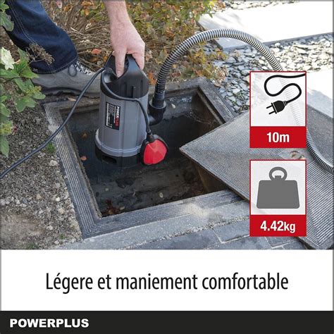 Powerplus Pompe Eau Lectrique Powew Pompe Eau Submersible