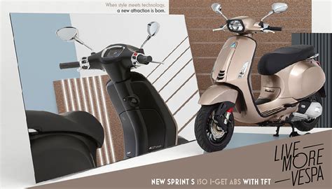 Vespa Sprint S I Get Abs Tft Motortrivia