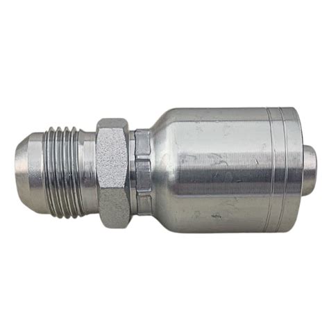 Conector Recto Rosca Jic Flare Macho Manguera R Y R